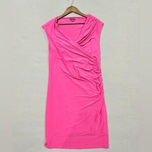 Vince Camuto Designer Elegant Vibrant Pink Cocktail Dress Nordstrom Size XL‎